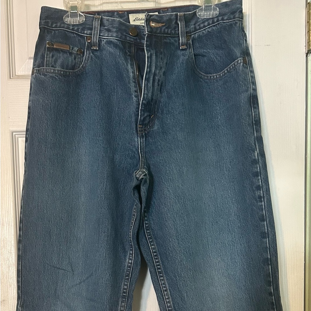Eddie Bauer women’s femme Sz 12 blue jeans